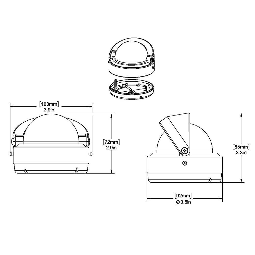 Suncoast Marine and Auto offers Ritchie S-53 Explorer Compass - Surface Mount - Black [S-53]