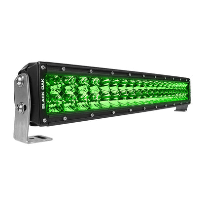 Suncoast Marine and Auto offers Black Oak Curved Double Row Combo Green Hog Hunting 20" Pro Series 3.0 LED Light Bar [20CG-D3OS]