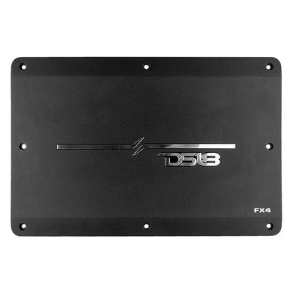 Suncoast Marine and Auto offers DS18 Flush/Surface Mount 4-Channel Class D Amplifier w/Acrylic Cover - 4x180W RMS @ 4 Ohm [FX4]