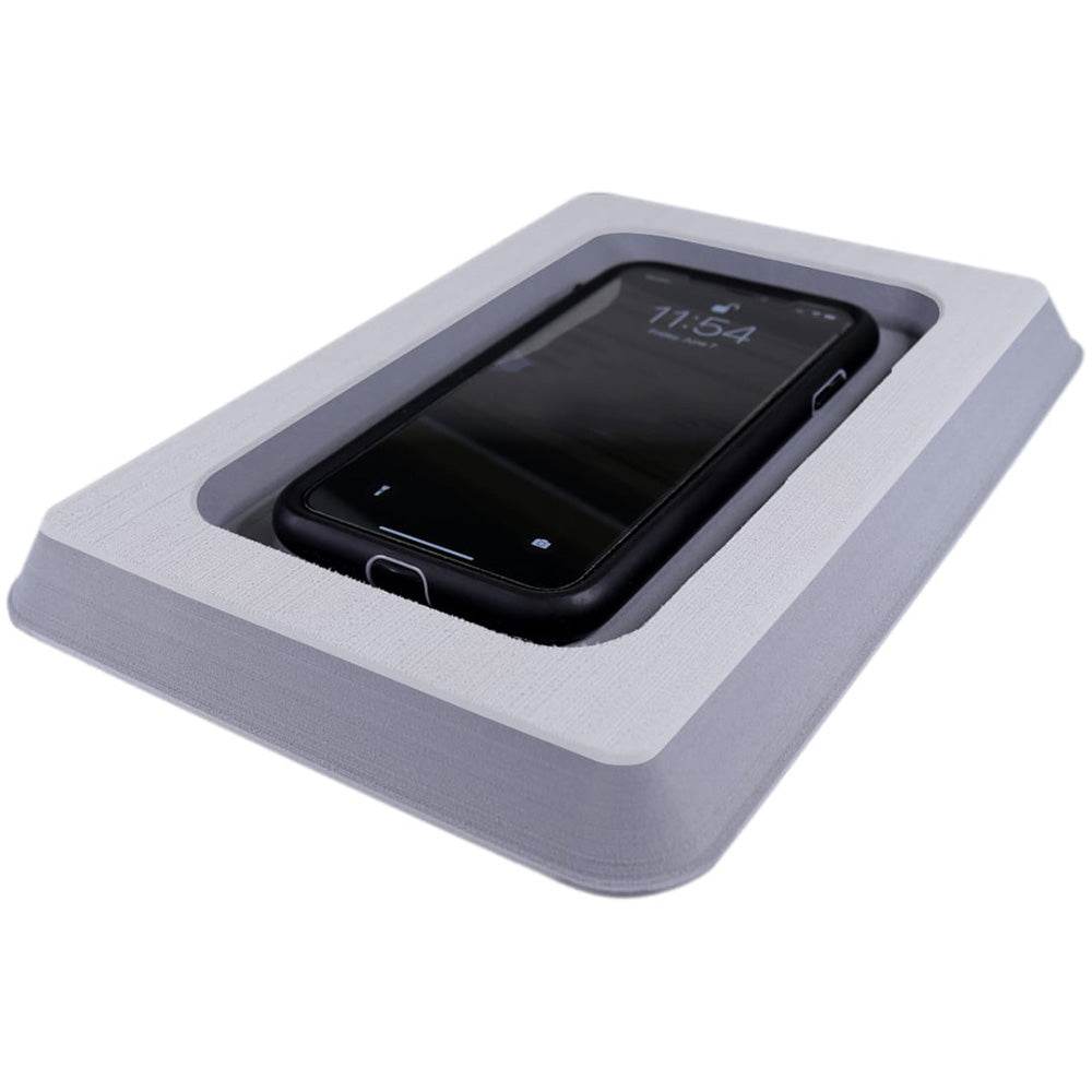 Suncoast Marine and Auto offers SeaDek Single Cell Phone Dash Pocket - Cool Grey/Strom Grey [53617-22516]