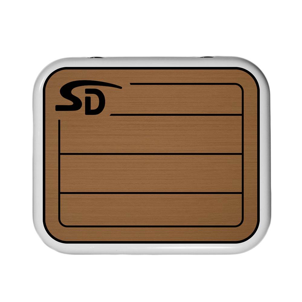 Suncoast Marine and Auto offers SeaDek YETI Roadie 24 Teak Cooler Pad - 6mm - Mocha/Black [53637-80093]