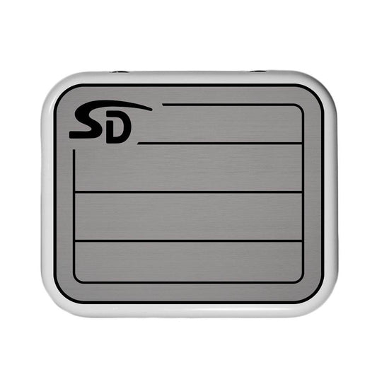 Suncoast Marine and Auto offers SeaDek YETI Roadie 24 Teak Cooler Pad - 6mm - Storm Grey/Black [53637-80066]