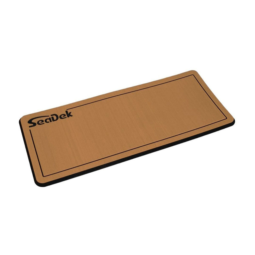 Suncoast Marine and Auto offers SeaDek 14 x 36" 20mm Dual Density Small Helm Pad w/SeaDek Logo - Brushed Texture - Mocha/Black (355.6mm x 914.4mm x 20mm) [37925-80327]