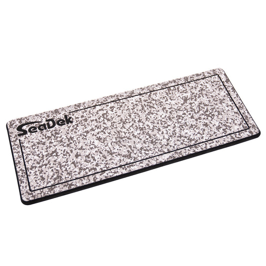 Suncoast Marine and Auto offers SeaDek 16 x 39" 20mm Dual Density Large Helm Pad w/SeaDek Logo - Brushed Texture - Snow Camo/Black (406.4mm x 990.6mm x 20mm) [37926-83699]