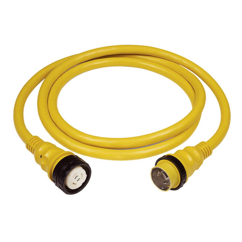 Suncoast Marine and Auto offers Marinco 50 AMP 125V Shore Power Cable - 75' - Yellow [6153SPP-75]