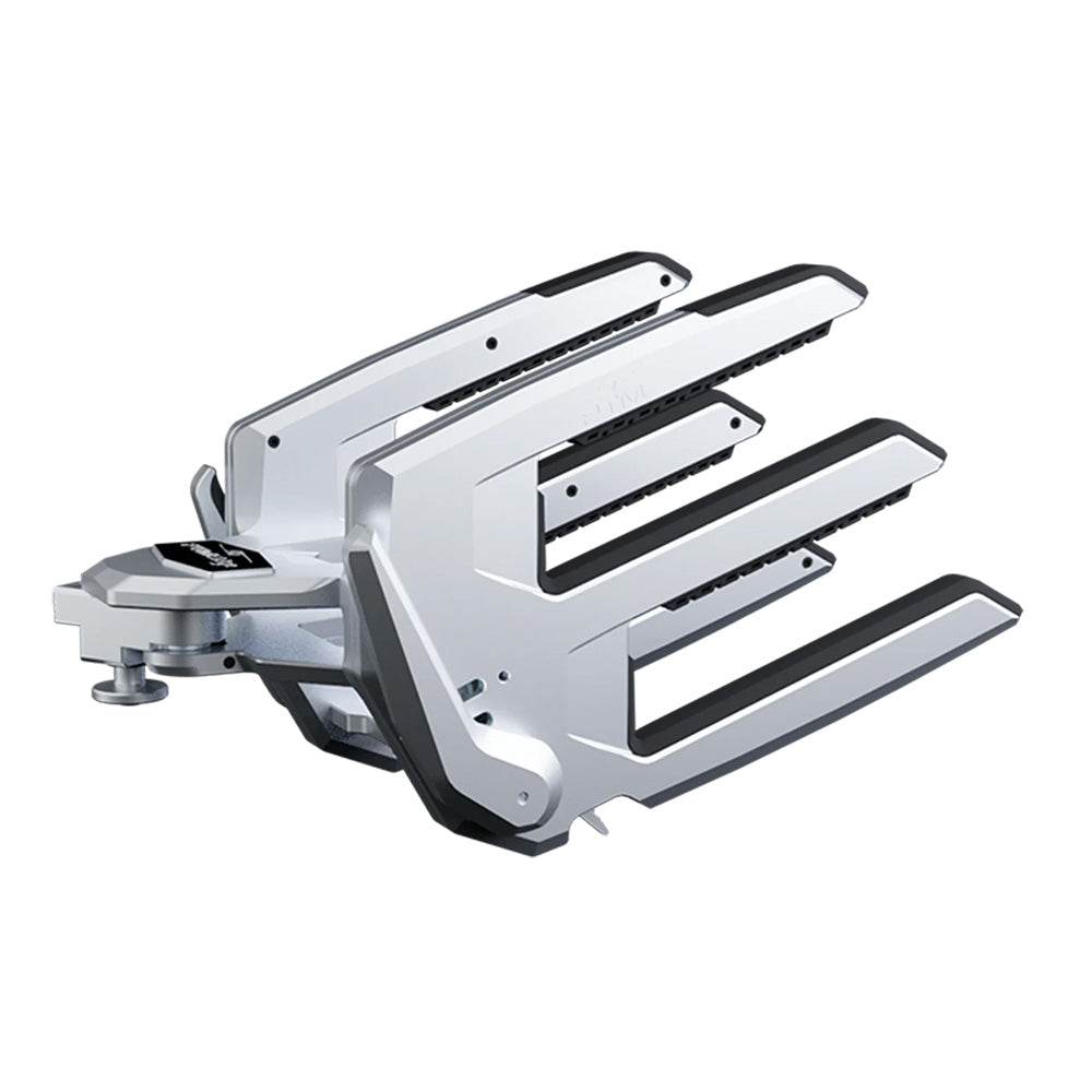 Suncoast Marine and Auto offers PTM Edge ClampForce 3.0 Clamping Wake Board Rack - Pair - Silver [P13491-9010TEBCL]