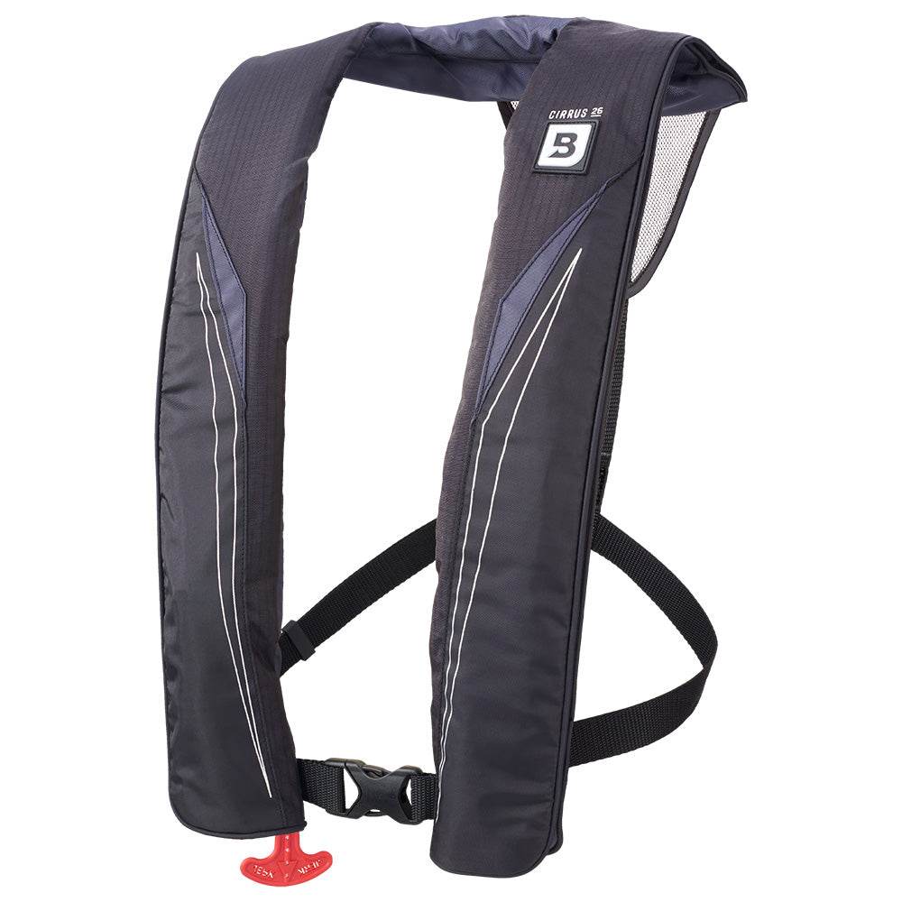 Suncoast Marine and Auto offers Bluestorm Cirrus 26 Auto/Manual Type V Inflatable PFD - Apex Black [SL6F-21-BLK]