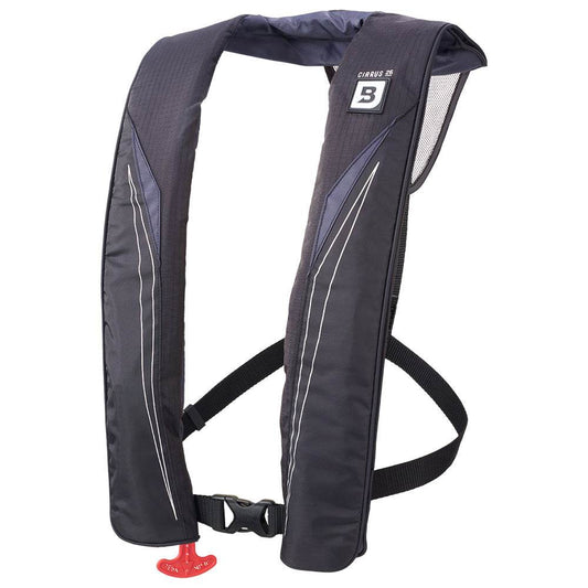 Suncoast Marine and Auto offers Bluestorm Cirrus 26 Auto/Manual Type V Inflatable PFD - Apex Black [SL6F-21-BLK]