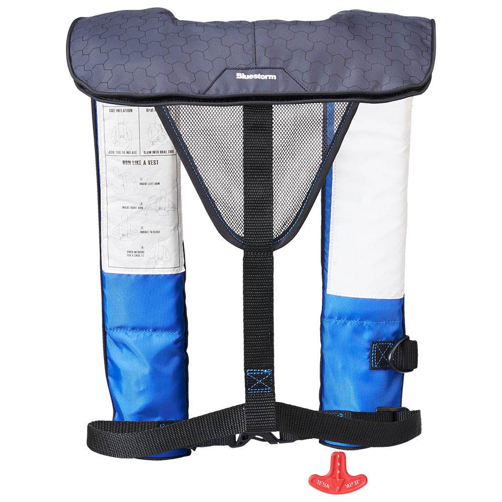 Suncoast Marine and Auto offers Bluestorm Cirrus 26 Auto/Manual Type V Inflatable PFD - Deep Blue [SL6F-21-BLU]