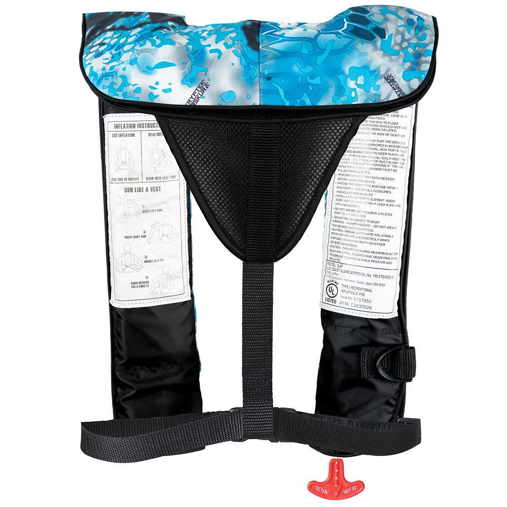 Suncoast Marine and Auto offers Bluestorm Kryptek Cirrus 26 Auto/Manual Type V Inflatable PFD - Obscura Litus [BS-SL6F-23-LIT]