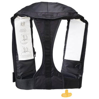 Suncoast Marine and Auto offers Bluestorm Stratus 35 Auto Type II Inflatable PFD - Apex Black [T1H-19-BLK]