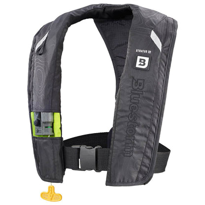 Suncoast Marine and Auto offers Bluestorm Stratus 35 Auto Type II Inflatable PFD - Apex Black [T1H-19-BLK]