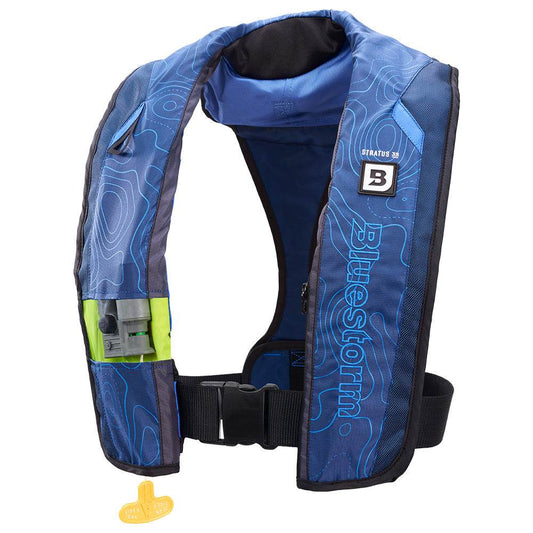 Suncoast Marine and Auto offers Bluestorm Stratus 35 Auto Type II Inflatable PFD - Deep Blue [T1H-19-NAV]