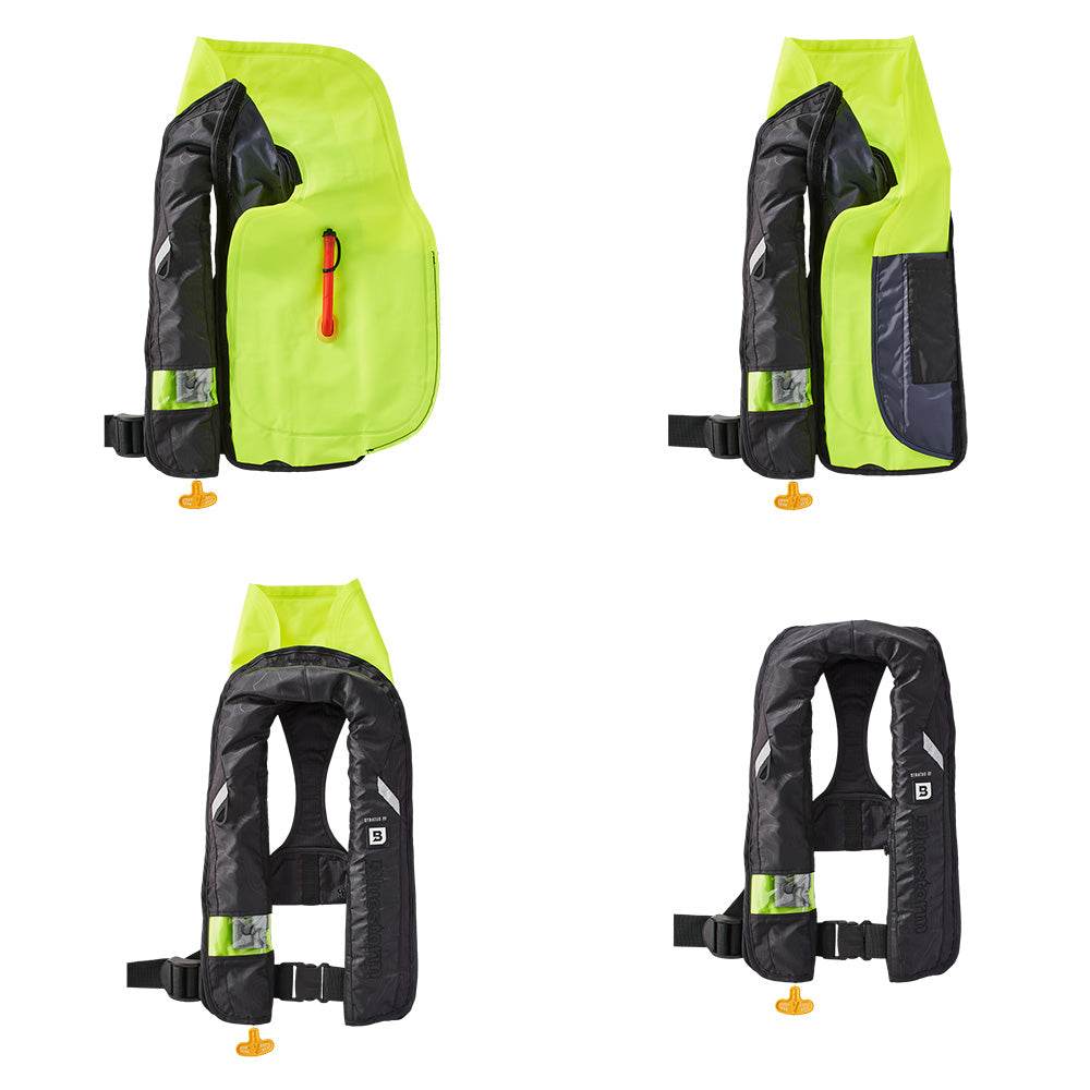 Suncoast Marine and Auto offers Bluestorm Stratus 35 Auto Type II Inflatable PFD - Hi-Vis [T1H-19-HVS]