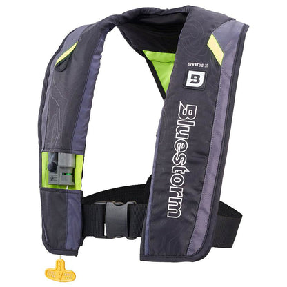 Suncoast Marine and Auto offers Bluestorm Stratus 35 Auto Type II Inflatable PFD - Hi-Vis [T1H-19-HVS]