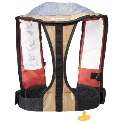 Suncoast Marine and Auto offers Bluestorm Stratus 35 Auto Type II Inflatable PFD - Tan [T1H-19-TAN]