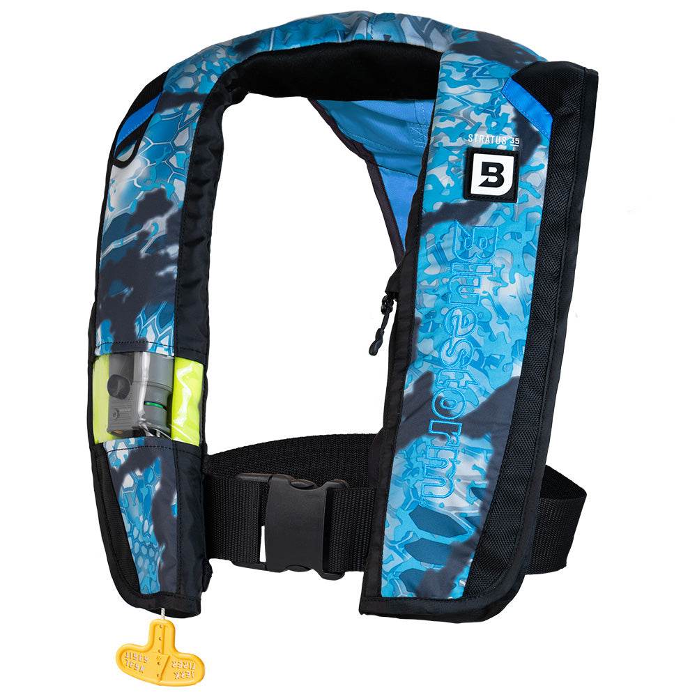 Suncoast Marine and Auto offers Bluestorm Kryptek Stratus 35 Auto Type II Inflatable PFD - Obscura Litus [BS-T1H-23-LIT]