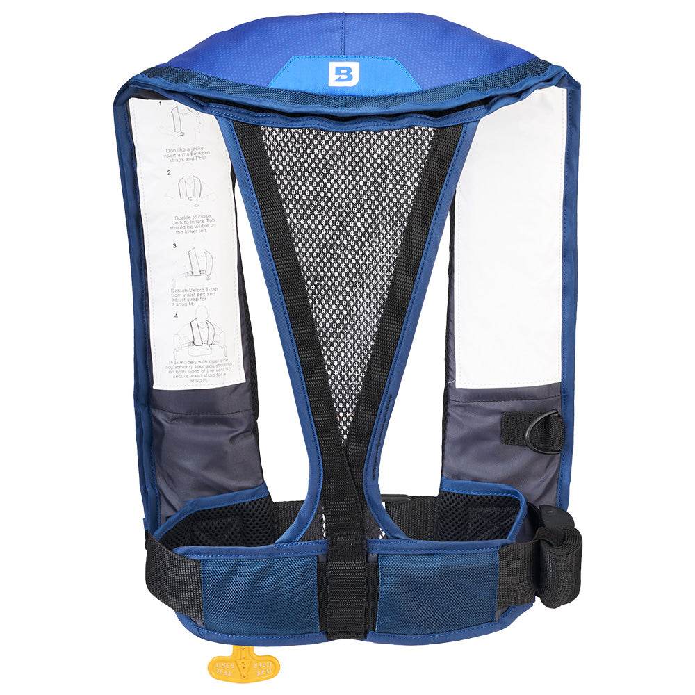 Suncoast Marine and Auto offers Bluestorm Atmos 40 Auto Type II Inflatable PFD - Deep Blue [D1H-19-NAV]