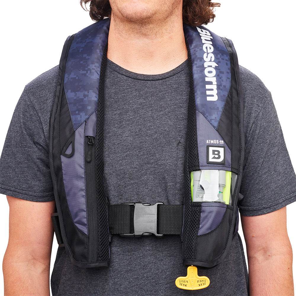 Suncoast Marine and Auto offers Bluestorm Atmos 40 Auto Type II Inflatable PFD - Deep Blue [D1H-19-NAV]