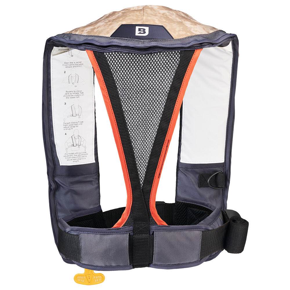 Suncoast Marine and Auto offers Bluestorm Atmos 40 Auto Type II Inflatable PFD - Tan [D1H-19-TAN]