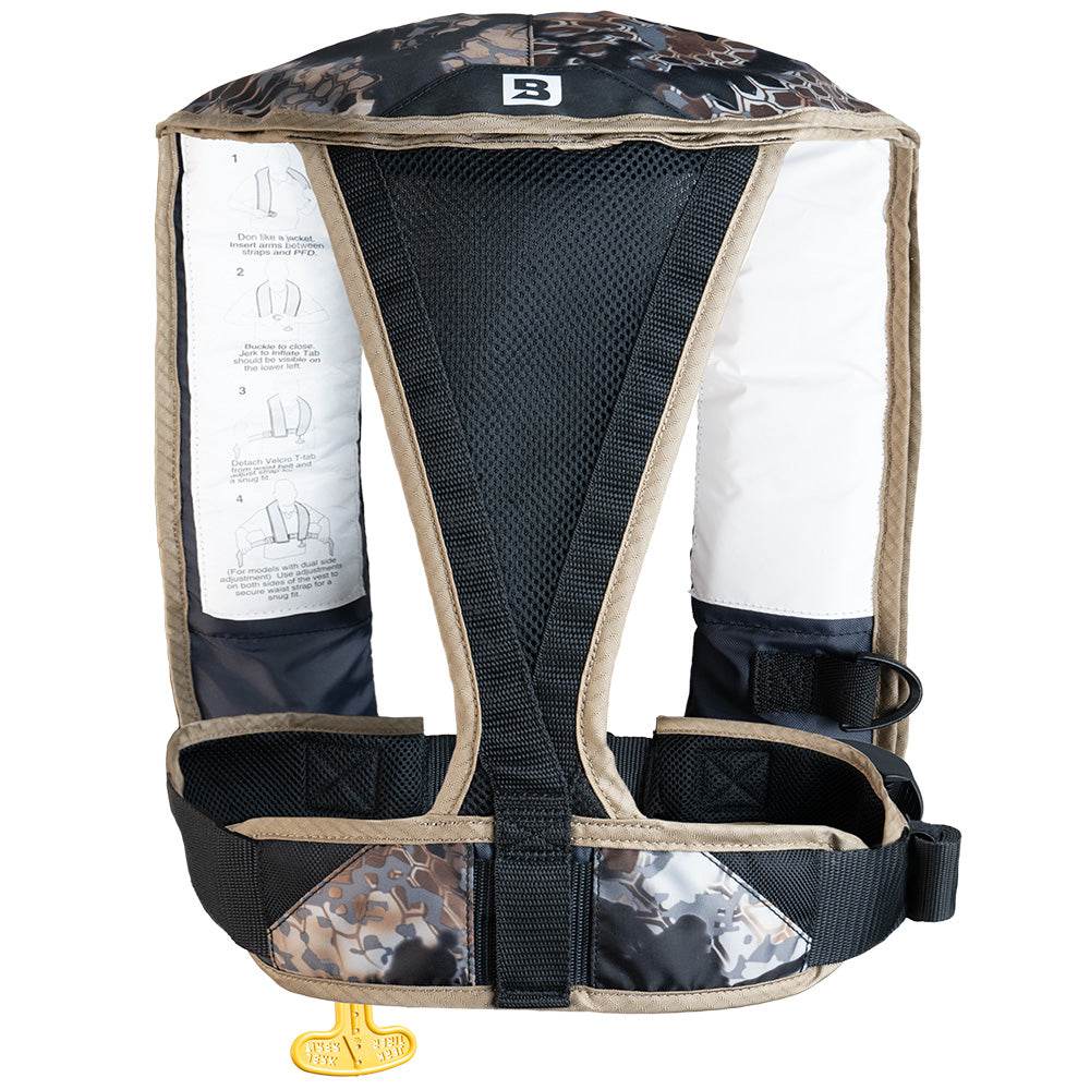 Suncoast Marine and Auto offers Bluestorm Kryptek Atmos 40 Auto Type II Inflatable PFD - Obscura Skyfall [BS-D1H-23-SKY]