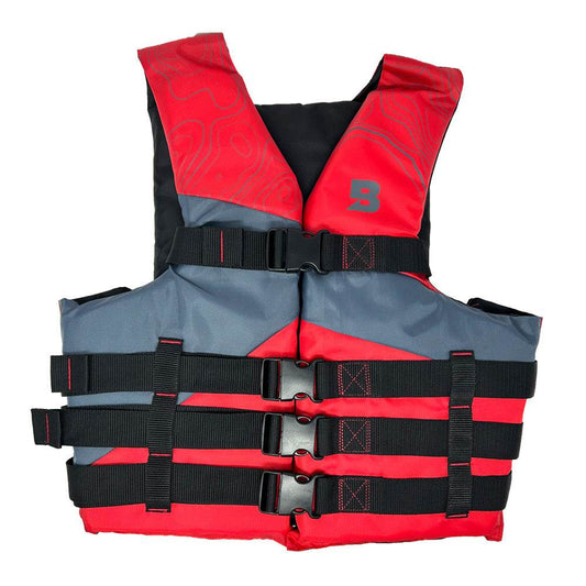 Suncoast Marine and Auto offers Bluestorm Type III Adult Universal Foam Life Jacket - Red [BS-175-RED-U]