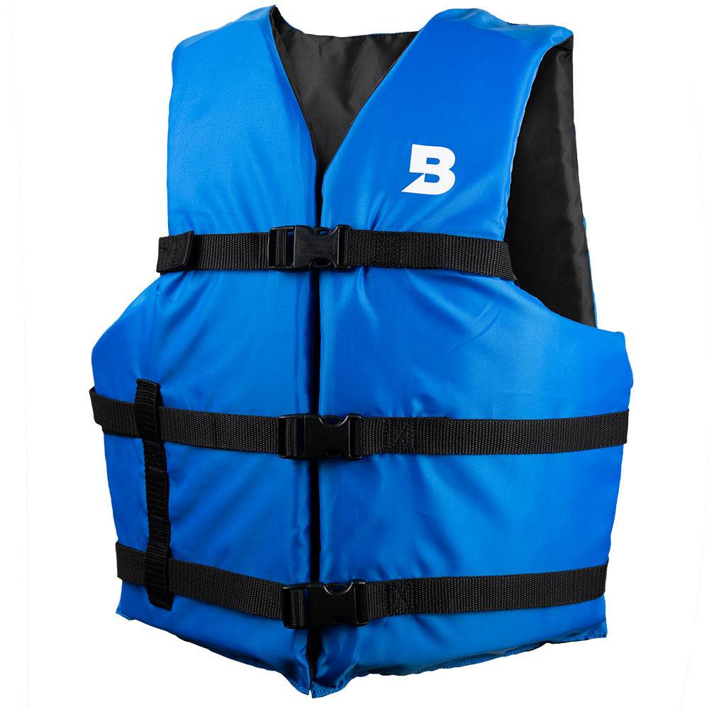 Suncoast Marine and Auto offers Bluestorm Type III General Boating Adult Universal Foam Life Jacket - Blue [BS-165-BLU-U]