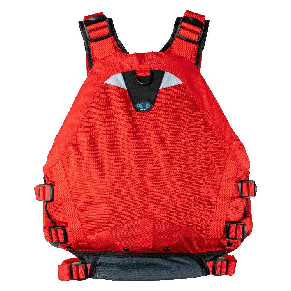 Suncoast Marine and Auto offers Bluestorm Kinetic Kayak Fishing Vest - Nitro Red - S/M [BS-409-RED-S/M]