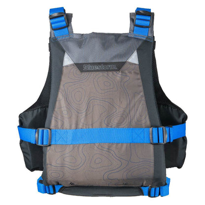 Suncoast Marine and Auto offers Bluestorm Motive Kayak Fishing Vest - Deep Blue - S/M [BS-248-TPE-S/M]