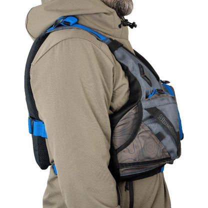 Suncoast Marine and Auto offers Bluestorm Motive Kayak Fishing Vest - Deep Blue - S/M [BS-248-TPE-S/M]