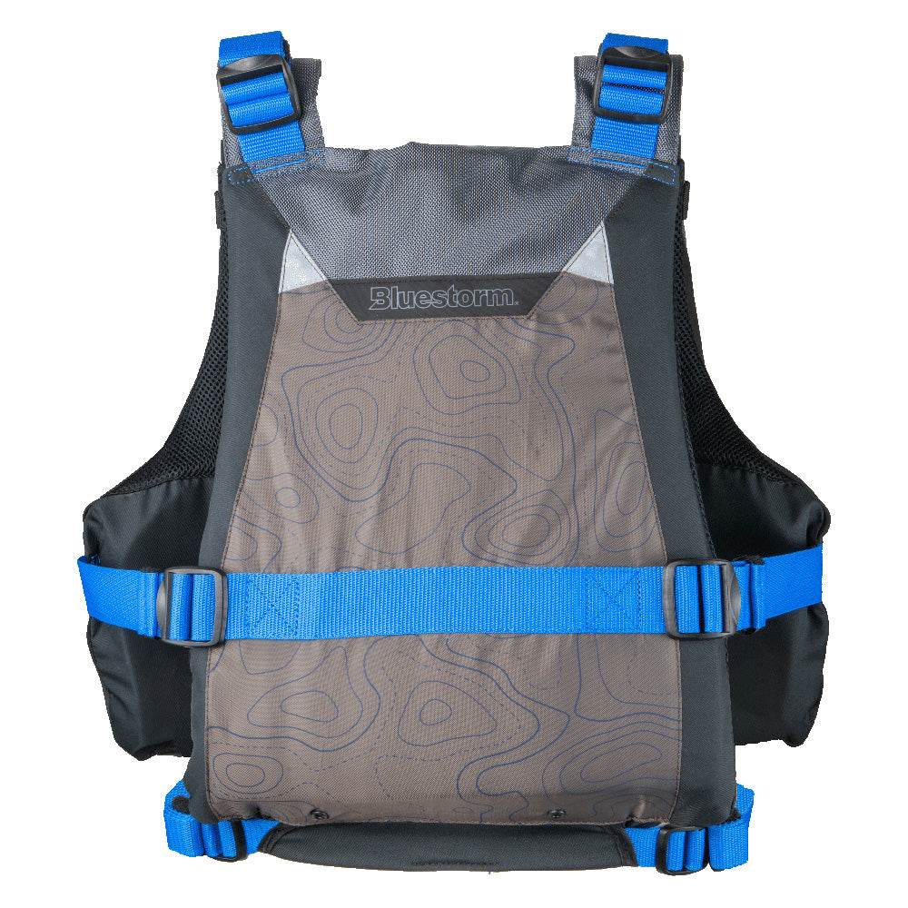 Suncoast Marine and Auto offers Bluestorm Motive Kayak Fishing Vest - Deep Blue - L/XL [BS-248-TPE-L/XL]