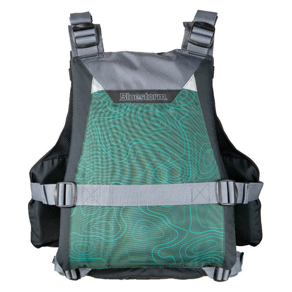 Suncoast Marine and Auto offers Bluestorm Motive Kayak Fishing Vest - Hunter Green - S/M [BS-248-HNT-S/M]