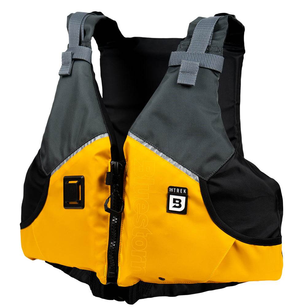 Suncoast Marine and Auto offers Bluestorm Trek Adult Universal Paddling Vest - Sunset Yellow [BS-249-YEL-U]