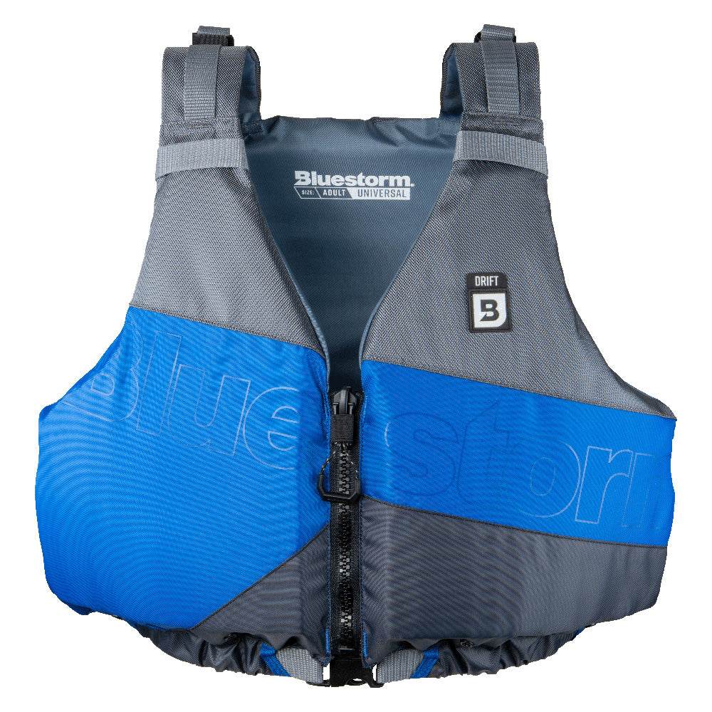 Suncoast Marine and Auto offers Bluestorm Drift Adult Universal Paddling Vest - Deep Blue [BS-247-BLU-U]