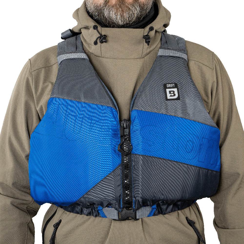 Suncoast Marine and Auto offers Bluestorm Drift Adult Universal Paddling Vest - Deep Blue [BS-247-BLU-U]