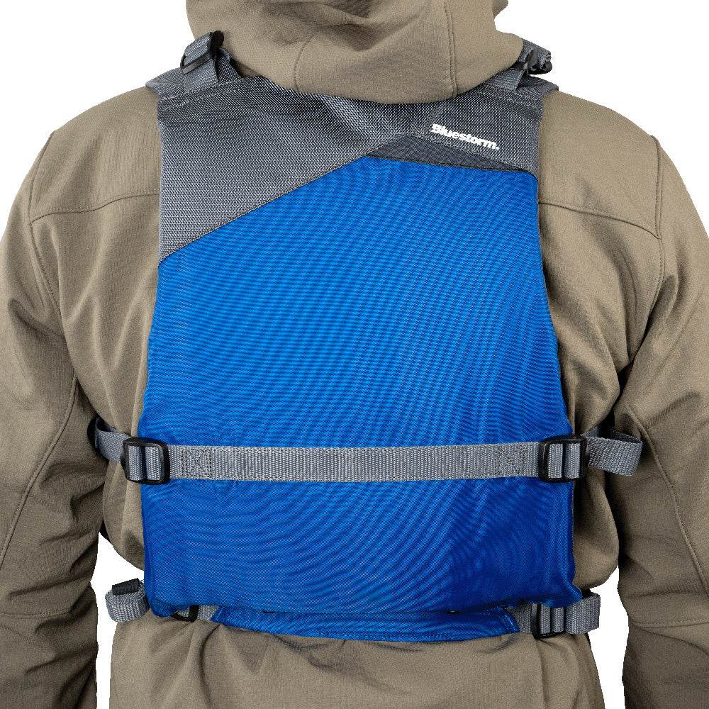 Suncoast Marine and Auto offers Bluestorm Drift Adult Universal Paddling Vest - Deep Blue [BS-247-BLU-U]