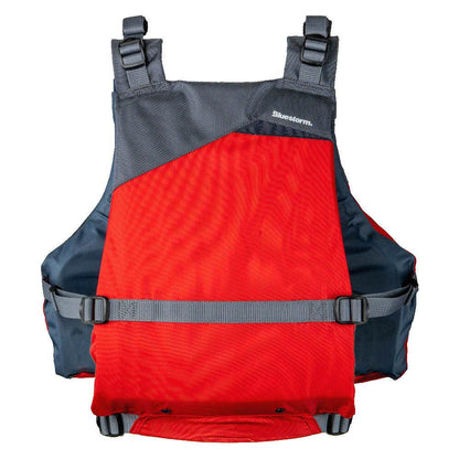 Suncoast Marine and Auto offers Bluestorm Drift Adult Universal Paddling Vest - Nitro Red [BS-247-RED-U]