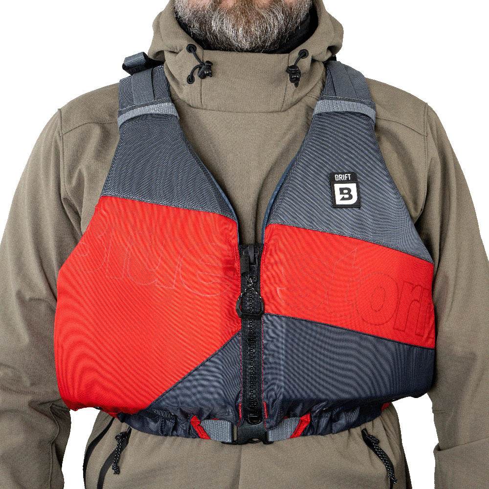 Suncoast Marine and Auto offers Bluestorm Drift Adult Universal Paddling Vest - Nitro Red [BS-247-RED-U]