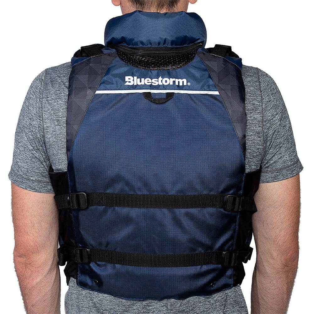 Suncoast Marine and Auto offers Bluestorm Classic Adult Fishing Life Jacket - Deep Blue - S/M [BS-70B-NAV-S/M]