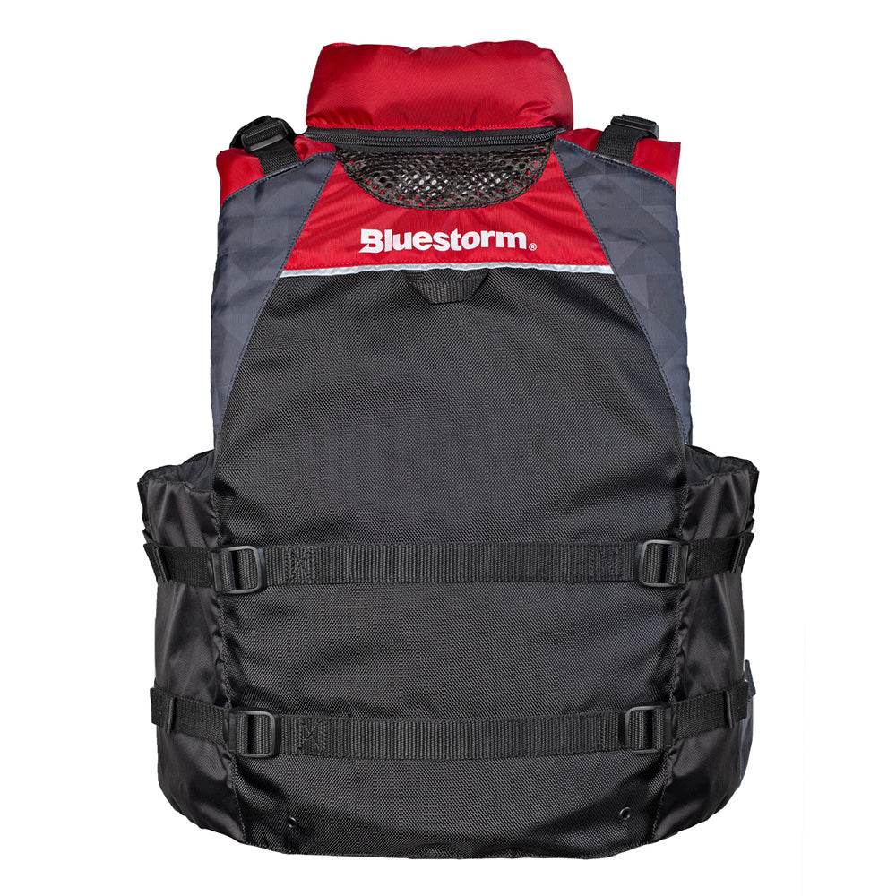 Suncoast Marine and Auto offers Bluestorm Classic Adult Fishing Life Jacket - Nitro Red - S/M [BS-70B-RED-S/M]