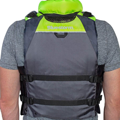 Suncoast Marine and Auto offers Bluestorm Classic Adult Fishing Life Jacket - Hi-Vis - S/M [BS-70B-HVS-S/M]