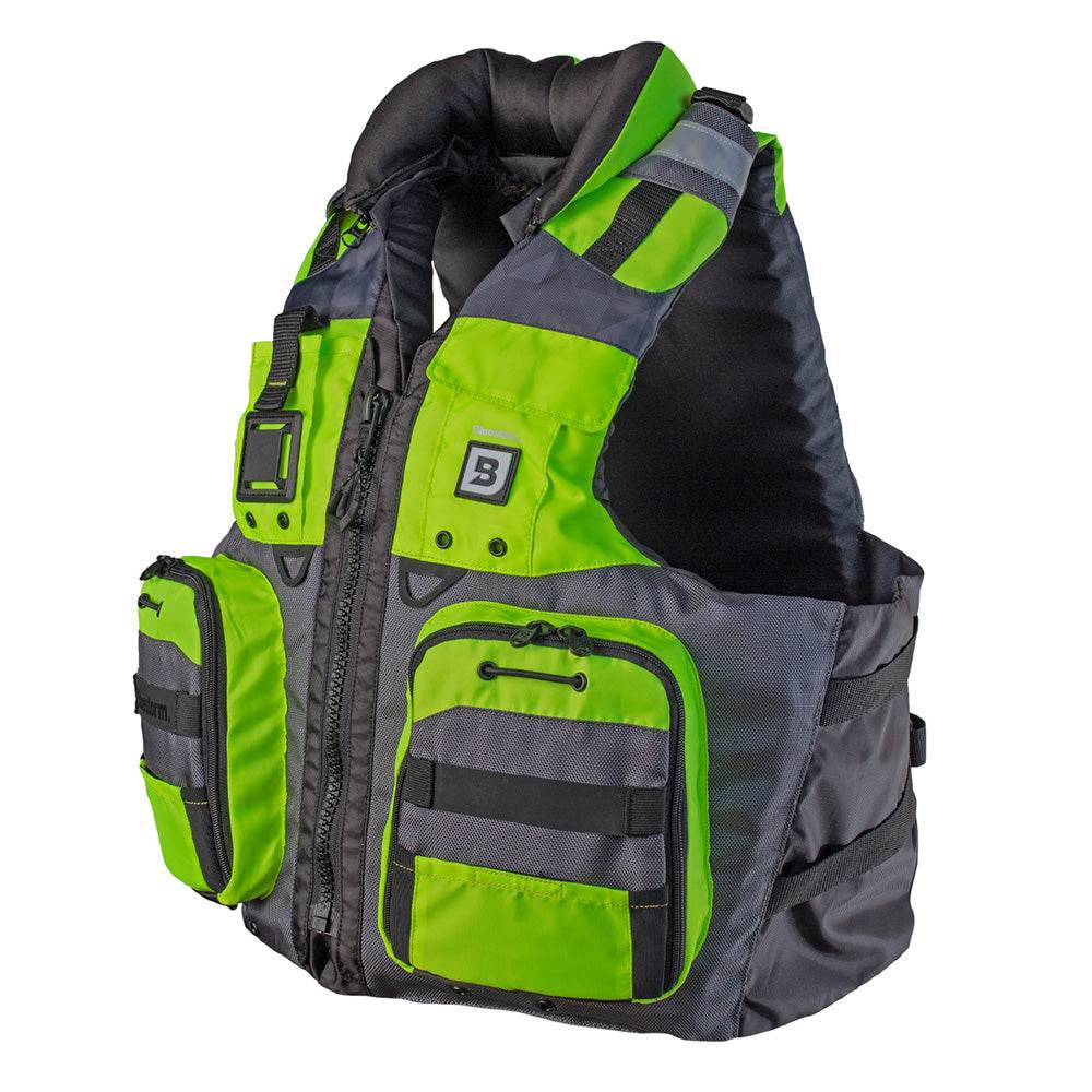 Suncoast Marine and Auto offers Bluestorm Classic Adult Fishing Life Jacket - Hi-Vis - S/M [BS-70B-HVS-S/M]