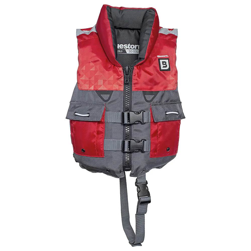 Suncoast Marine and Auto offers Bluestorm Classic Child Fishing Life Jacket - Nitro Red [BS-365-RED-C]