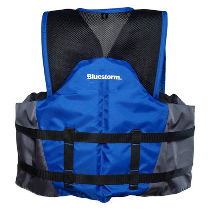 Suncoast Marine and Auto offers Bluestorm Sportsman Adult Mesh Fishing Life Jacket - Deep Blue - S/M [BS-105-BLU-S/M]