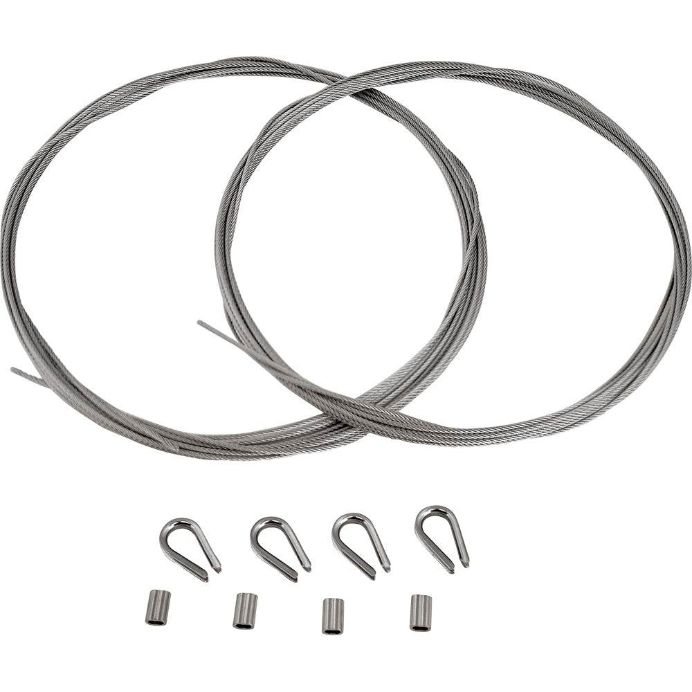 Suncoast Marine and Auto offers Sea-Dog Rudder Cable Kit [748020-1]