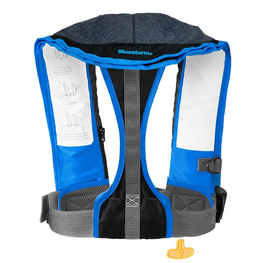 Suncoast Marine and Auto offers Bluestorm Stratus 35 Auto Type II Inflatable PFD - Coastal Blue [BS-T1H-23-BSB]