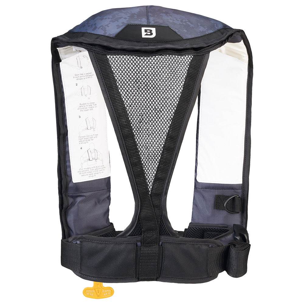 Suncoast Marine and Auto offers Bluestorm Atmos 40 Auto Type II Inflatable PFD - Apex Black [D1H-19-BLK]