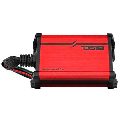 Suncoast Marine and Auto offers DS18 MP.4A Full-Range 4 Channel Class D Amplifier - 4 x 40W RMS @ 4-Ohm [MP.4A]