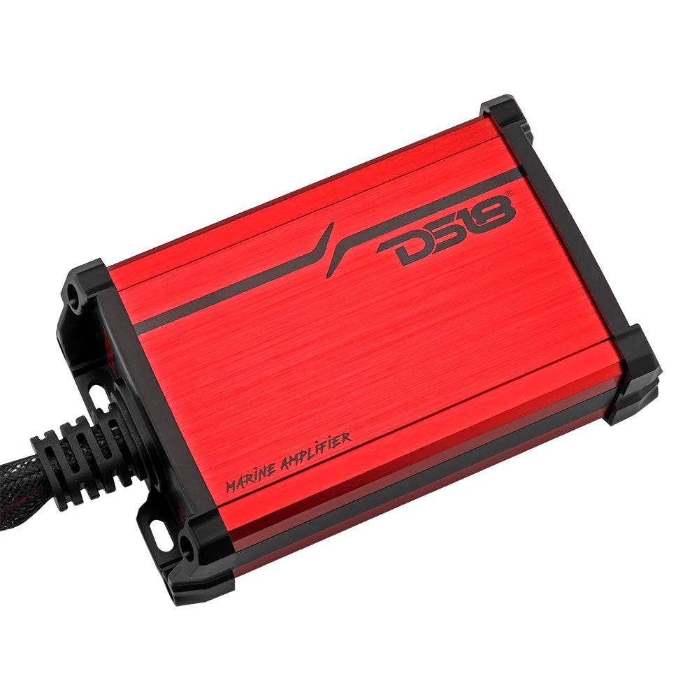 Suncoast Marine and Auto offers DS18 MP.4A Full-Range 4 Channel Class D Amplifier - 4 x 40W RMS @ 4-Ohm [MP.4A]