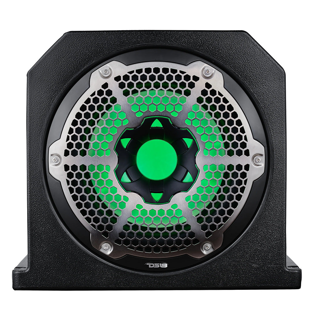 Suncoast Marine and Auto offers DS18 HYDRO 10" Marine Sub Box w/RGB Lighting - Black [NXL-10SUBLD/BK]